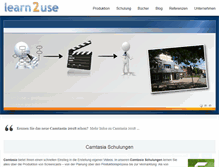 Tablet Screenshot of learn2use.de